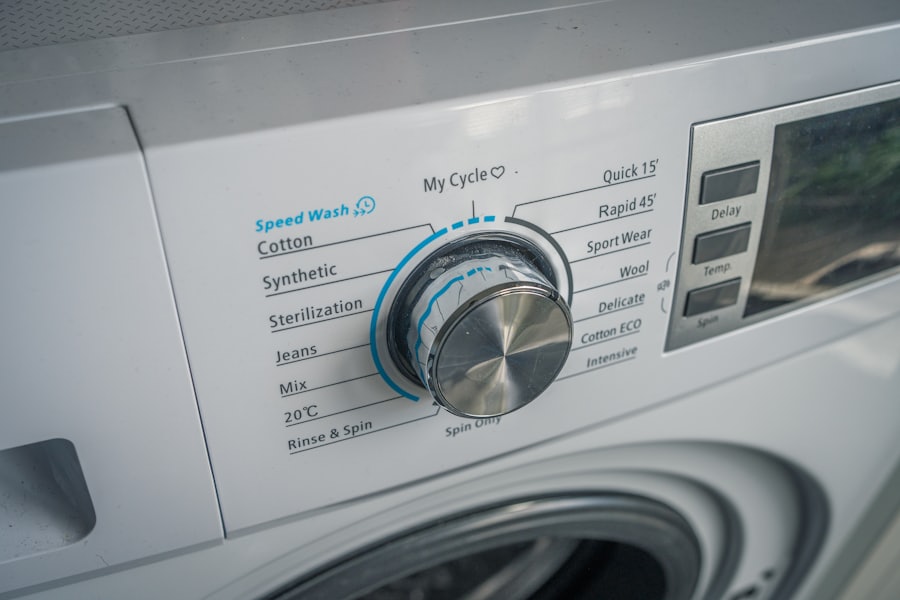 Panel de control de una lavadora, tarjeta electrónica LG en Chile